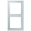 Aro duplo em duroplástico lacado outremer pâle LS 990 JUNG Les Couleurs® Le Corbusier LC 982 209