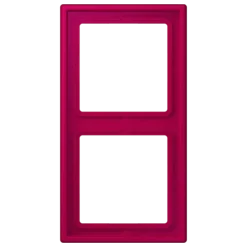 Aro Duplo em Duroplástico Lacado Rouge Rubia LS 990 JUNG LC 982 230