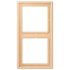 Aro duplo em duroplástico lacado terre sienne claire LS 990 JUNG Les Couleurs® Le Corbusier LC 982 237