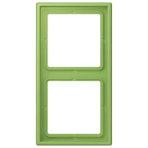 Aro duplo lacado mate vert 31 LS 990 JUNG Les Couleurs® Le Corbusier LC 982 220