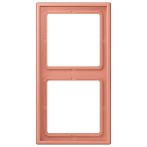 Aro Duplo Lacado Ocre Rouge Médio LS 990 JUNG Les Couleurs® Le Corbusier LC 982 233
