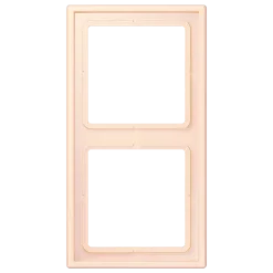Aro duplo LS 990 Duroplástico lacado laranja pálido JUNG Les Couleurs® Le Corbusier LC 982 226