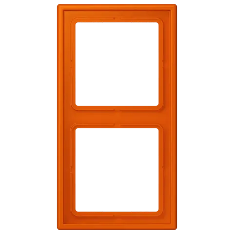 Aro Duplo LS 990 Duroplástico Lacado Laranja Vivo JUNG Les Couleurs® Le Corbusier LC 982 260