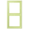 Aro Duplo LS 990 Vert Jaune Clair Duroplástico Lacado JUNG Les Couleurs® Le Corbusier LC 982 222