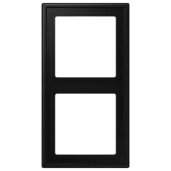 Aro Duplo Preto Mate LS 990 JUNG LS982SWM