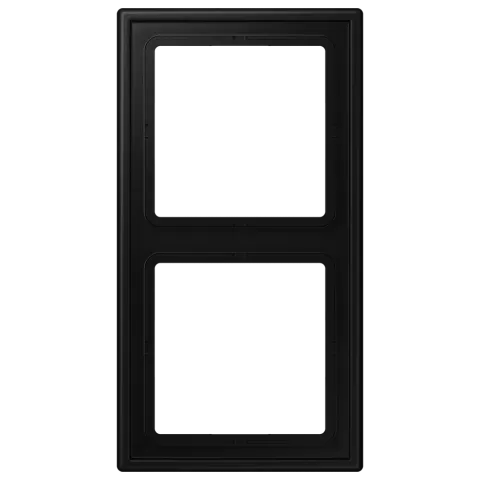 Aro Duplo Preto Mate LS 990 JUNG LS982SWM