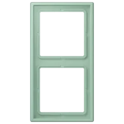 Aro duplo vert anglais clair LS 990 JUNG Les Couleurs® Le Corbusier LC 982 217