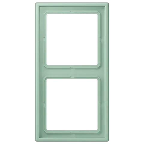 Aro duplo vert anglais clair LS 990 JUNG Les Couleurs® Le Corbusier LC 982 217