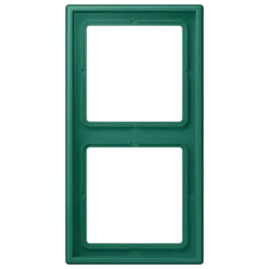 Aro duplo vert anglais LS 990 JUNG Les Couleurs® Le Corbusier LC 982 216