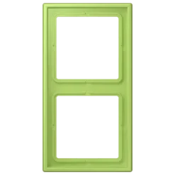 Aro duplo vert clair LS 990 JUNG Les Couleurs® Le Corbusier LC 982 221