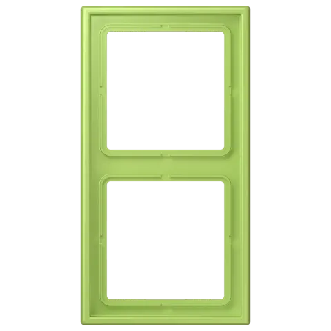Aro duplo vert clair LS 990 JUNG Les Couleurs® Le Corbusier LC 982 221