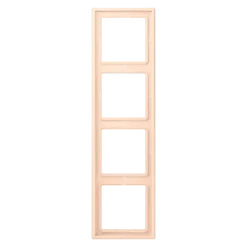 Aro quádruplo Duroplástico lacado rose pâle LS 990 JUNG Les Couleurs® Le Corbusier LC 984 228