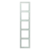 Aro quíntuplo em duroplástico lacado céruléen pâle LS 990 JUNG Les Couleurs® Le Corbusier LC 985 215