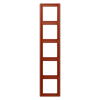 Aro quíntuplo LS 990 l'ocre rouge JUNG Les Couleurs® Le Corbusier LC 985 232