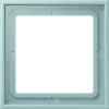 Aro simples LS 990 céruléen claro em duroplástico lacado JUNG Les Couleurs® Le Corbusier LC 981 214