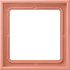 Aro simples LS 990 Duroplástico lacado ocre rouge moyen JUNG Les Couleurs® Le Corbusier LC 981 233