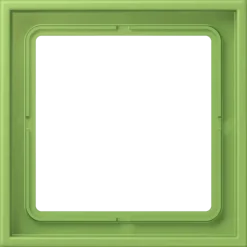 Aro simples LS 990 Duroplástico lacado verde JUNG Les Couleurs® Le Corbusier LC 981 220