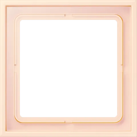 Aro simples LS 990 Duroplástico lacado laranja suave JUNG Les Couleurs® Le Corbusier LC 981 226