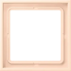 Aro simples LS 990 Duroplástico lacado rosa suave JUNG Les Couleurs® Le Corbusier LC 981 228