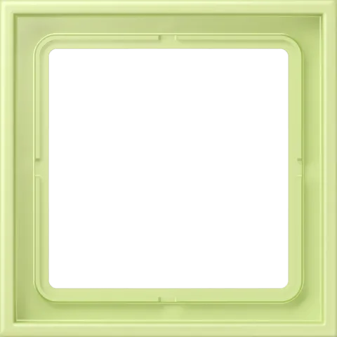 Aro simples LS 990 Duroplástico lacado vert jaune clair JUNG Les Couleurs® Le Corbusier LC 981 222