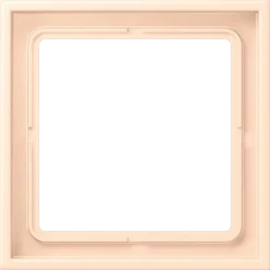 Aro simples terre sienne pâle LS 990 JUNG Les Couleurs® Le Corbusier LC 981 238