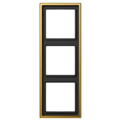 Aro triplo banho de ouro LS 990 JUNG LS983GGO