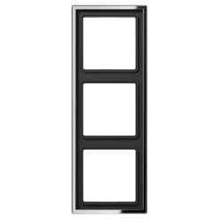 Aro triplo cromado brilhante LS 990 JUNG GCR2983