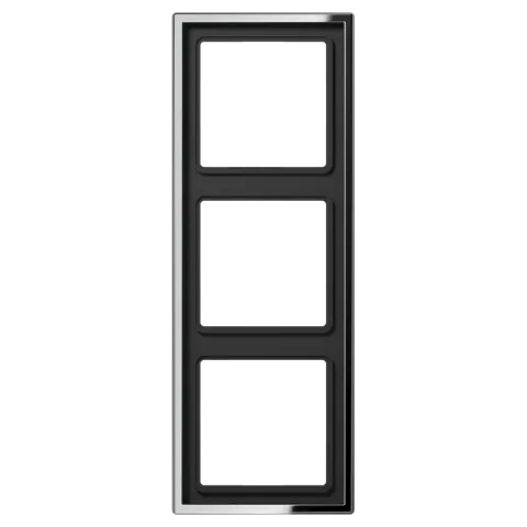 Aro triplo cromado brilhante LS 990 JUNG GCR2983