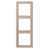 Aro triplo em duroplástico lacado ombre brûlée claire LS 990 JUNG Les Couleurs® Le Corbusier LC 983 240