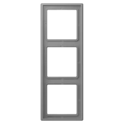 Aro triplo gris LS 990 JUNG Les Couleurs® Le Corbusier LC 983 203