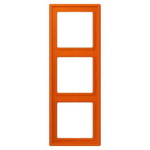 Aro triplo lacado mate laranja vivo LS 990 JUNG Les Couleurs® Le Corbusier LC 983 260
