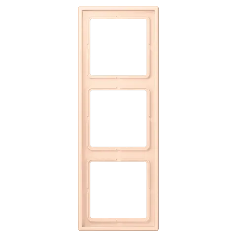 Aro triplo lacado mate rose pâle LS 990 JUNG Les Couleurs® Le Corbusier LC 983 228
