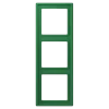 Aro triplo lacado mate vert foncé LS 990 JUNG Les Couleurs® Le Corbusier LC 983 219