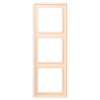 Aro triplo LS 990 terre sienne pâle em duroplástico lacado JUNG Les Couleurs® Le Corbusier LC 983 238