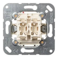 Botão de pressão duplo 2 contactos NA 10 A 250 V 535 U JUNG 535U