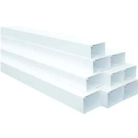 Calha evolutiva 75x50mm branca EFAPEL 16010 cbr (preço ao metro - compra obrigatória em múltiplos de 2)