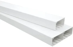 Calha técnica 110x34 mm, branca, EFAPEL 10080 rbr (preço ao metro - compra obrigatória em múltiplos de 2)