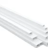 Calha técnica 12x7 mm branca, EFAPEL 10010 cbr (preço ao metro - compra obrigatória em múltiplos de 2)