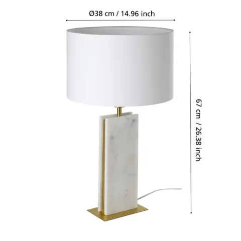 Candeeiro de mesa BELESAR EGLO 390409