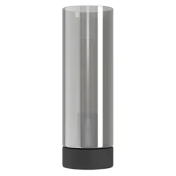 Candeeiro de Mesa com Abajur Cilíndrico Preto Fumado DAMASCO 1 EGLO 98887