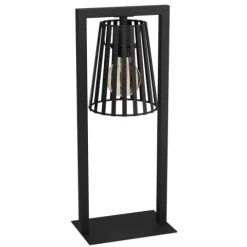 Candeeiro de Mesa com Abajur Cónico em Ferro Preto BOGOTA EGLO 390005