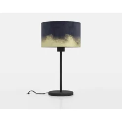 Candeeiro de Mesa com Abajur de Veludo Azul Escuro CASUARITA EGLO 39975
