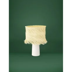 Candeeiro de Mesa com Abat-jour em Rattan Natural PAISANO EGLO 390239