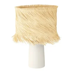 Candeeiro de Mesa com Abat-jour em Rattan Natural PAISANO EGLO 390239