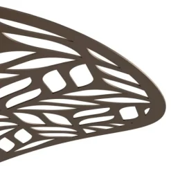 Candeeiro de Mesa com Abat-jour Folhagem e Corpo Metálico Bronze SWABY EGLO 44126