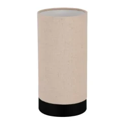 Candeeiro de Mesa com Abat-jour de Linho Natural FENIGLIA EGLO 900861