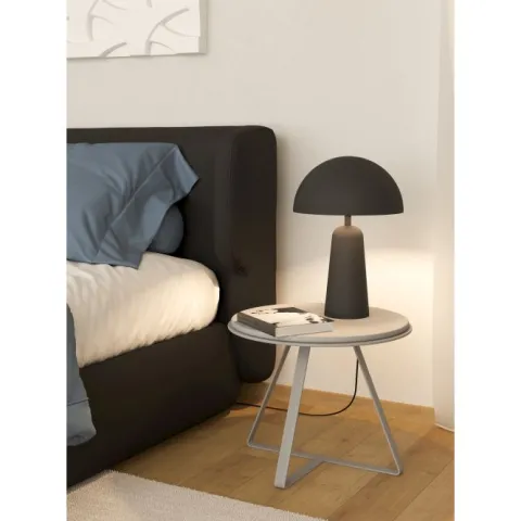 Candeeiro de Mesa com Base Cónica e Abajur Abobadado ARANZOLA EGLO 900134