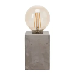 Candeeiro de Mesa com Base em Betão Cinzento PRESTWICK EGLO 49812