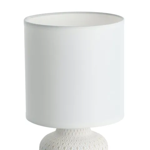 Candeeiro de Mesa com Base em Cerâmica e Abajur Têxtil BELLARIVA EGLO 97773