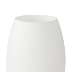 Candeeiro de Mesa com Base Níquel Fosco e Abajur Branco BATISTA 3 EGLO 97589